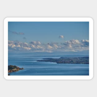 Lake constance and a Zeppelin Sticker